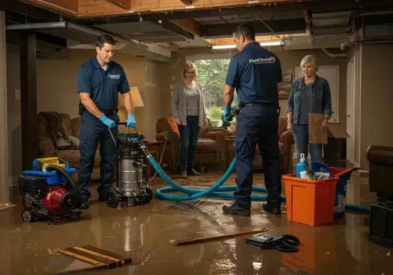 Basement Water Extraction and Removal Techniques process in Rockford, AL