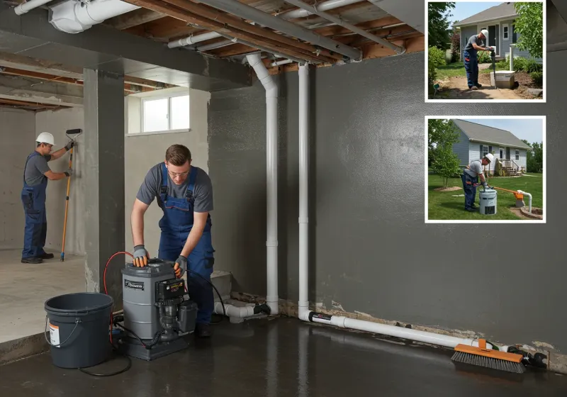 Basement Waterproofing and Flood Prevention process in Rockford, AL